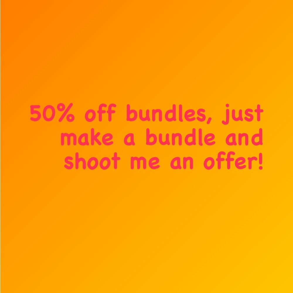 Everything must go!